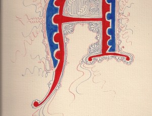 Decorated Letter A