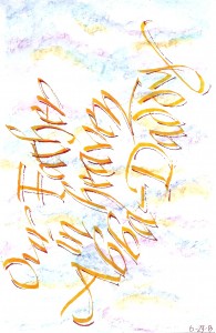 The first in a series on the Lord's Prayer