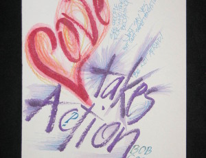 Love takes action